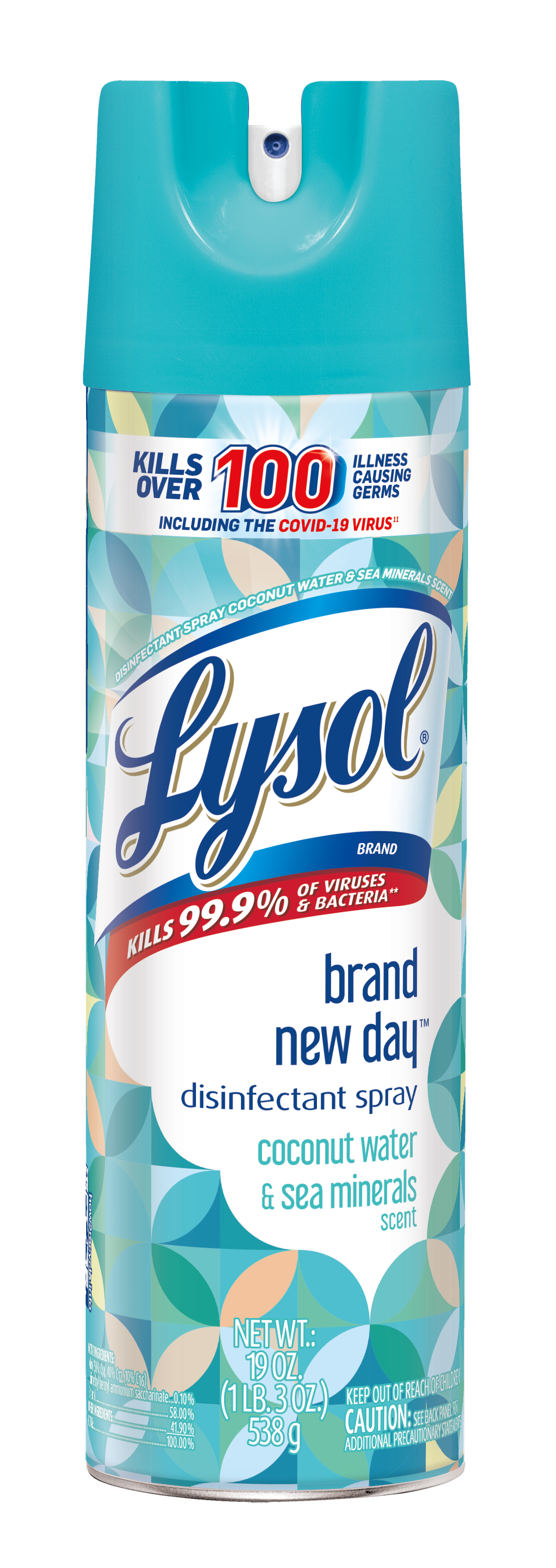 LYSOL® Disinfectant Spray - Brand New Day™ Coconut Water & Sea Minerals (Discontinued July 2023)